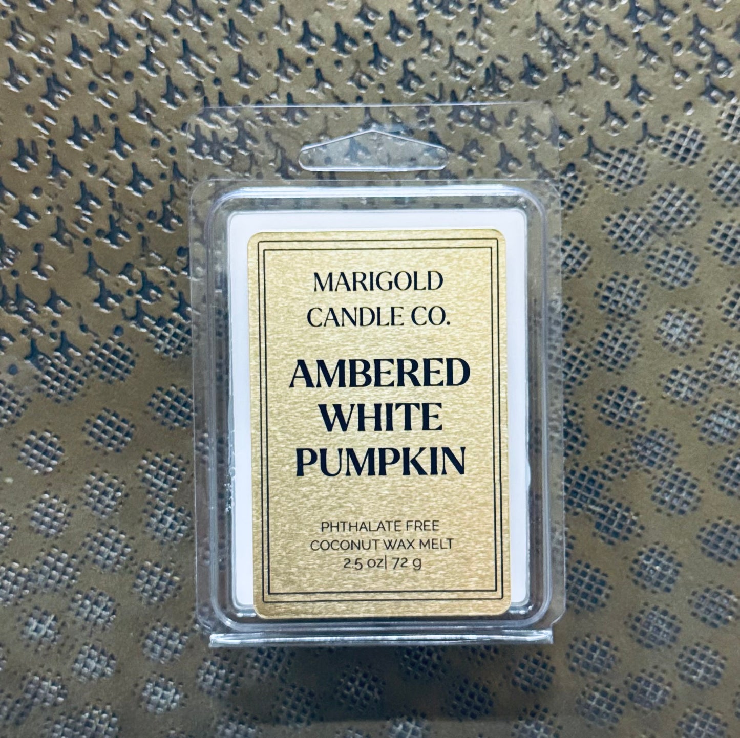 Wax Melt- Amebered White Pumpkin