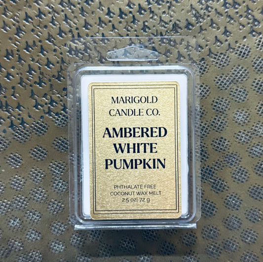 Wax Melt- Amebered White Pumpkin