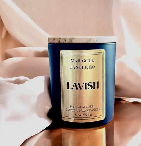 Lavish Candle – Luxury Soy Candle Inspired by Baccarat Rouge 540 Perfume